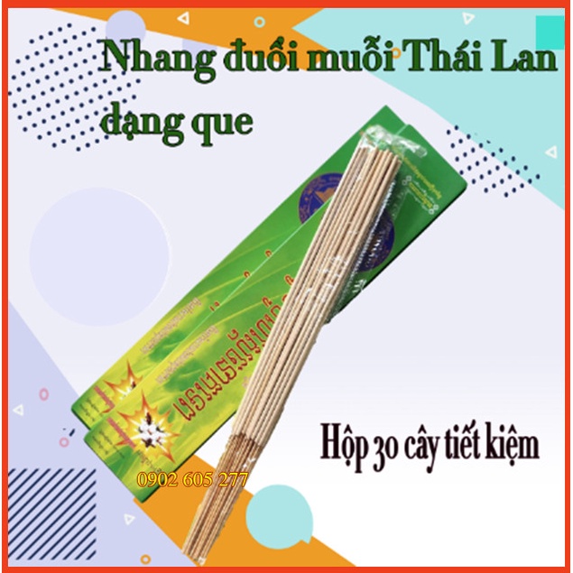 [Hàng chính hãng] 1 Hộp 30 cây nhang đuổi muỗi Thái Lan