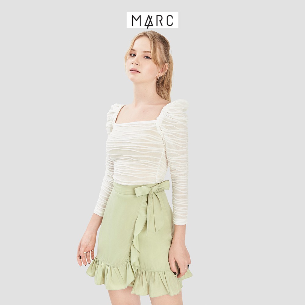 Váy nữ MARC FASHION mini đắp chéo viền bèo | BigBuy360 - bigbuy360.vn