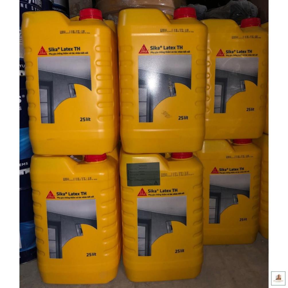 Sika Latex TH 25L - Phụ gia chống thấm và tác nhân kết nối