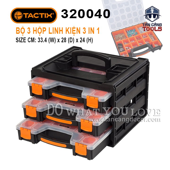 HỘP PHÂN LOẠI LINH KIỆN TACTIX 320040
