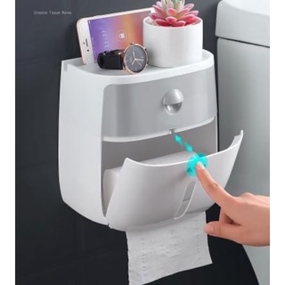 Hộp đựng giấy vệ sinh đa năng Ecoco