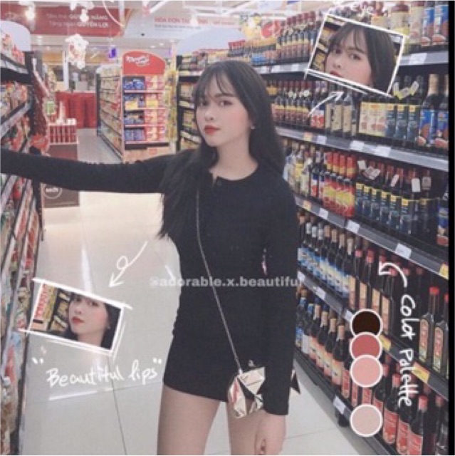 ADORABLE ĐẦM THUN BODY NÚT 🥰🥰🥰