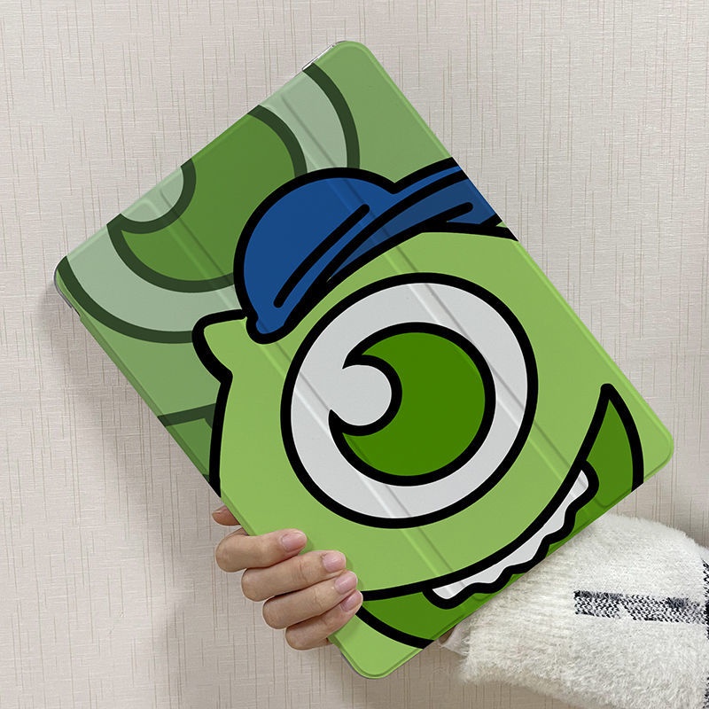 Bao Da Máy Tính Bảng Họa Tiết Cậu Bé Mắt To Cho Ipad 9 5 / 6 / 7 / 8 / 9th Gen Mini4 / 5 / 6 Air1 / 2 / 3 / 4 / 5 Pro 10.5 '' 11 '' 12.9 '' 2018 2020 2021