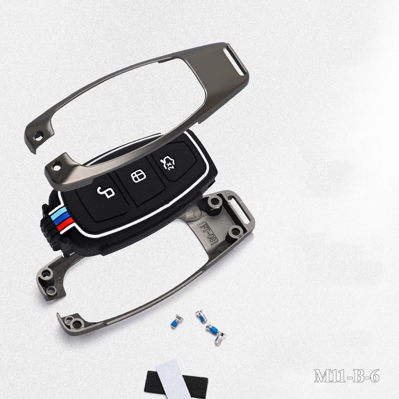 Vỏ ốp khoá xe hơi - Bọc chìa smartkey ô tô Ford EcoSport, Focus, Fiesta
