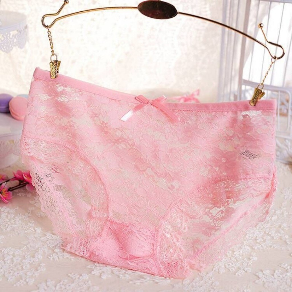 combo 10 Quần lót ren baby siêu cute màu đẹp - FLQ53