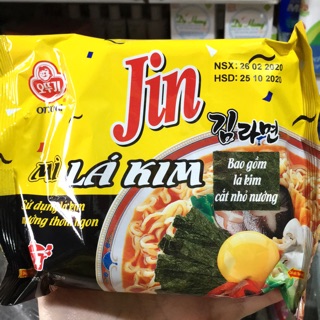 Mì Lá Kim Jin OTTOGI Gói 122Gr