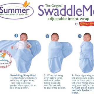 [RẺ VÔ ĐỊCH] Chăn quấn ủ Summer cho bé 0 - 6 tháng