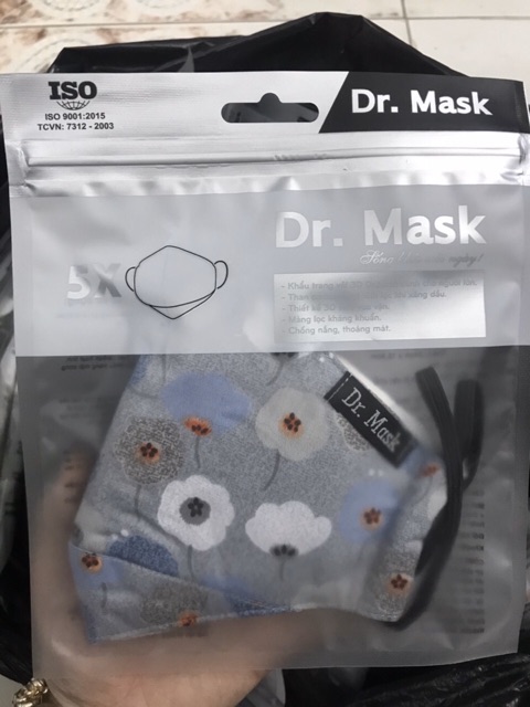 Khẩu trang vải 3d Dr Mask