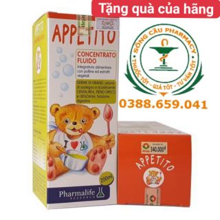 Appetito Bimbi (CÓ QUÀ TẶNG CỦA HÃNG)- Thảo Dược Châu Âu Giúp Trẻ Ăn Khỏe, Hấp Thu Tốt