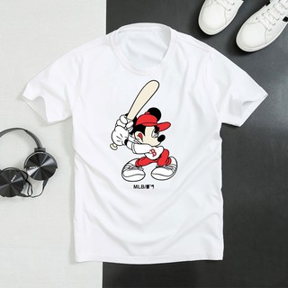 Áo thun chuột Mickey bóng chày siêu cute