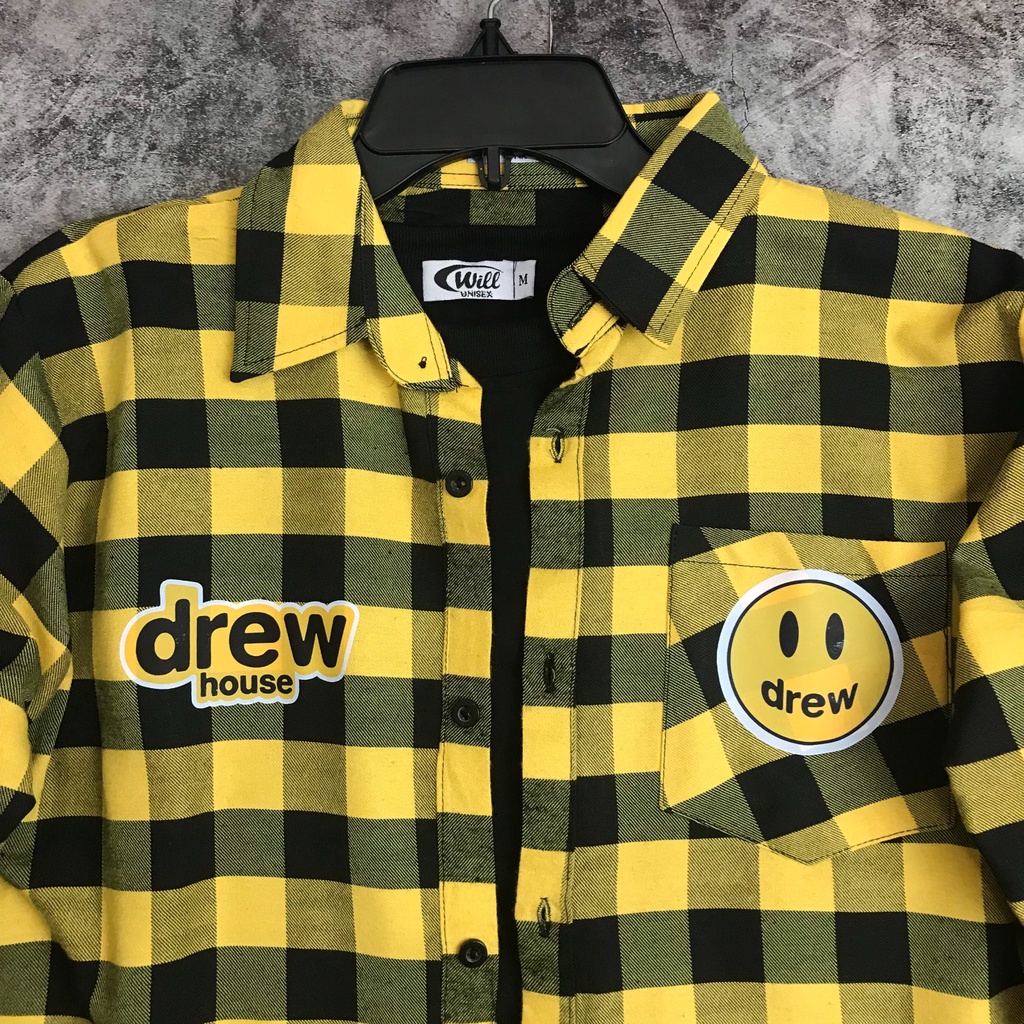COMBO FLANNEL SƠ MI CARO IN DREW CỰC CHẤT