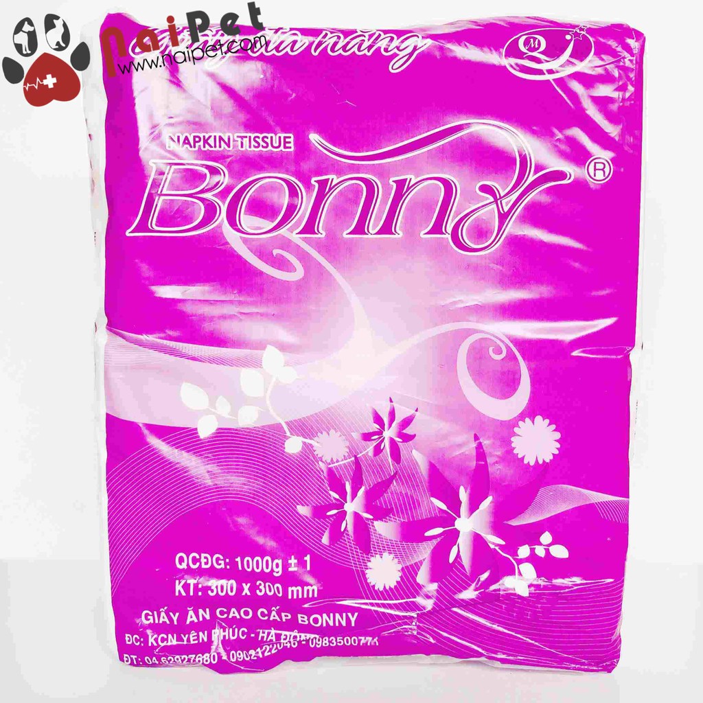 Giấy Ăn Vuông Bonny 300x300mm