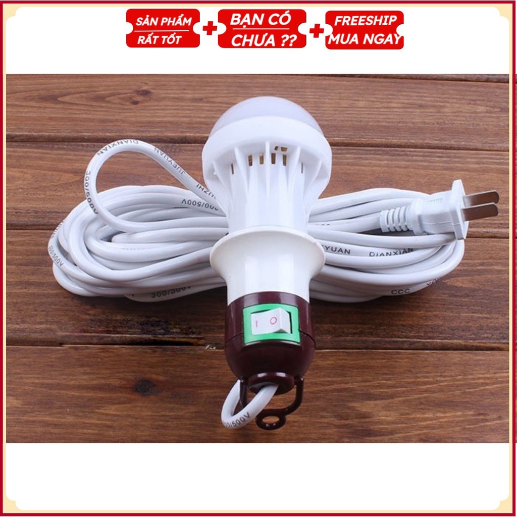 Đèn Led 10 Led Kéo Dây Dài Đấu Sẵn 5 Mét Gia Đình