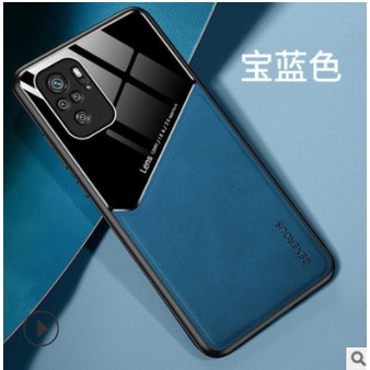 Ốp lưng Xiaomi redmi note 10 / note 10 pro hiệu Lens họa tiết giả da thời trang cao cấp