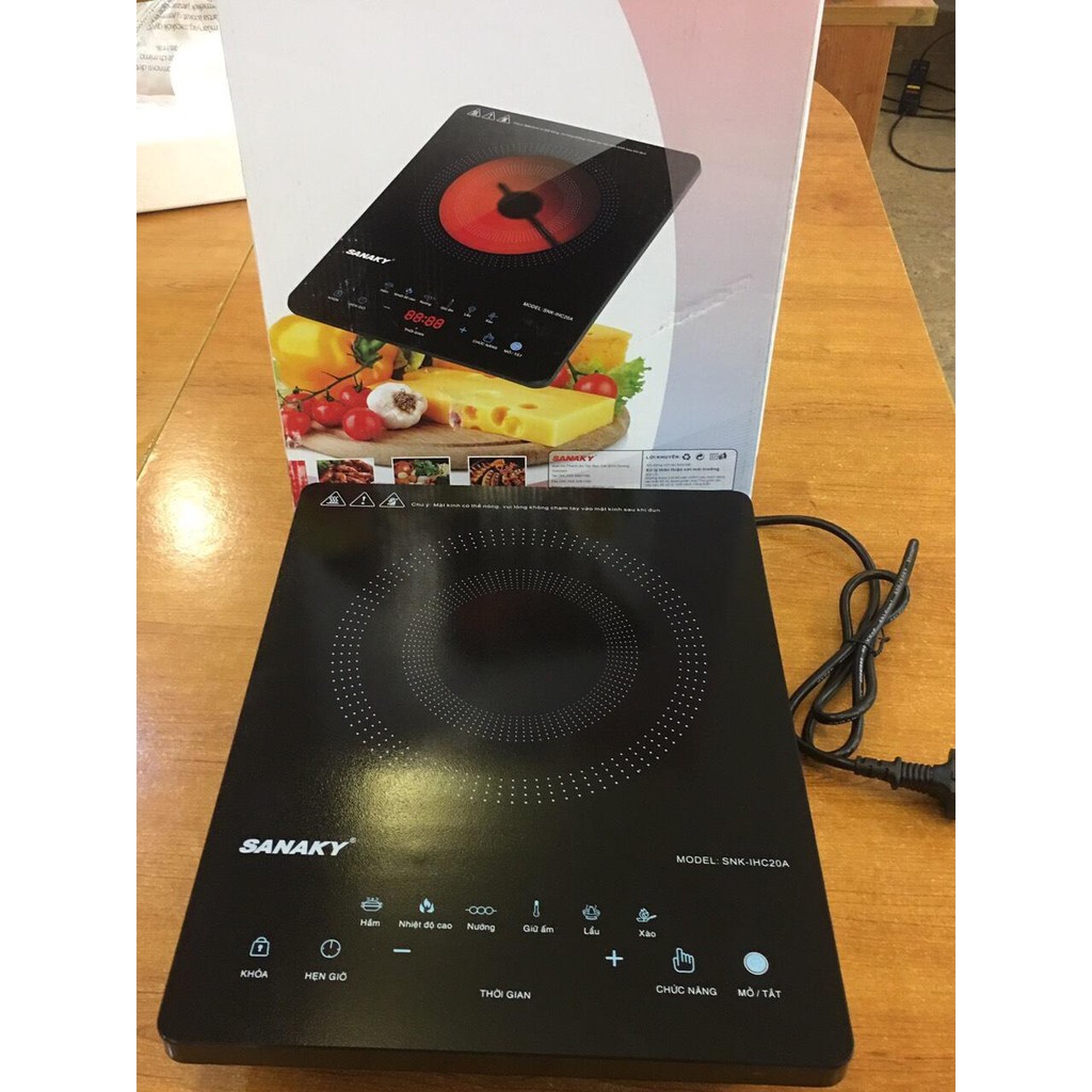Bếp Hồng Ngoại Sanaky SNK-IHC20A (Tặng kèm vỷ nướng )