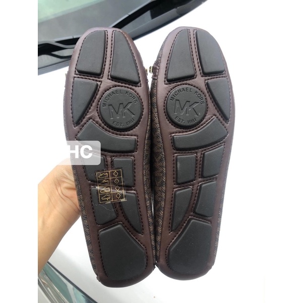 Giày Búp Bê Michael Kors Brown