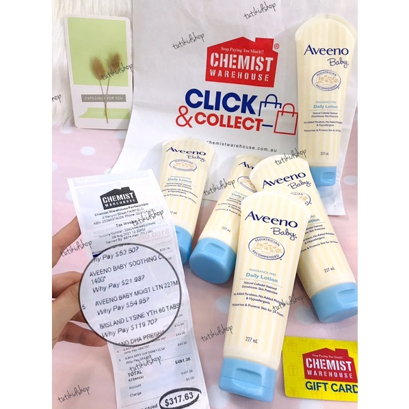 LOTION DƯỠNG ẨM AVEENO BABY DAILY LOTION 227ml