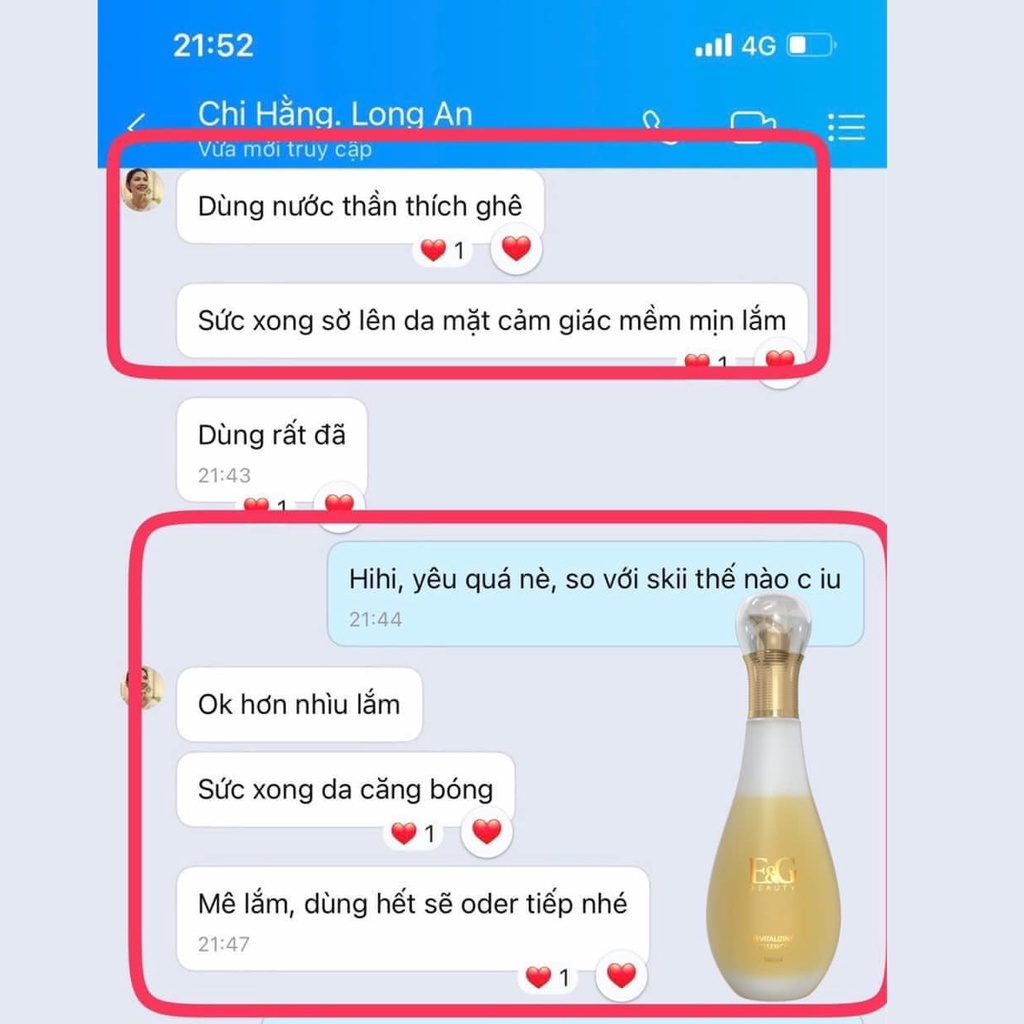 Nước thần Revitalizing E&G Beauty Hàn Quốc phục hồi, tái tạo, hồi sinh làn da, chống lão hóa