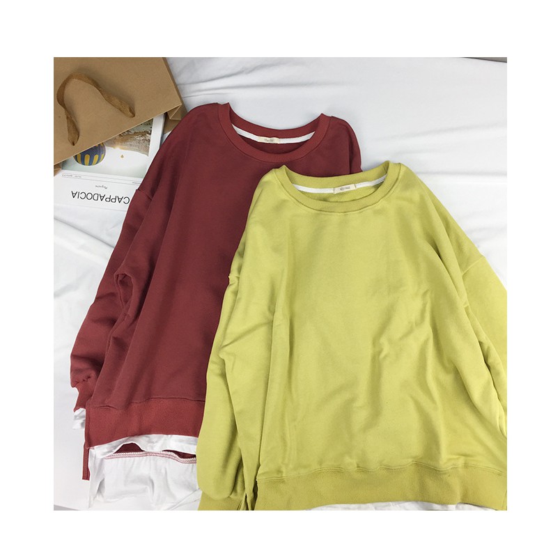 Áo hoodie nỉ nhung chui đầu 2 mảnh phong cách Hàn Quốc ( hàng có sẵn )