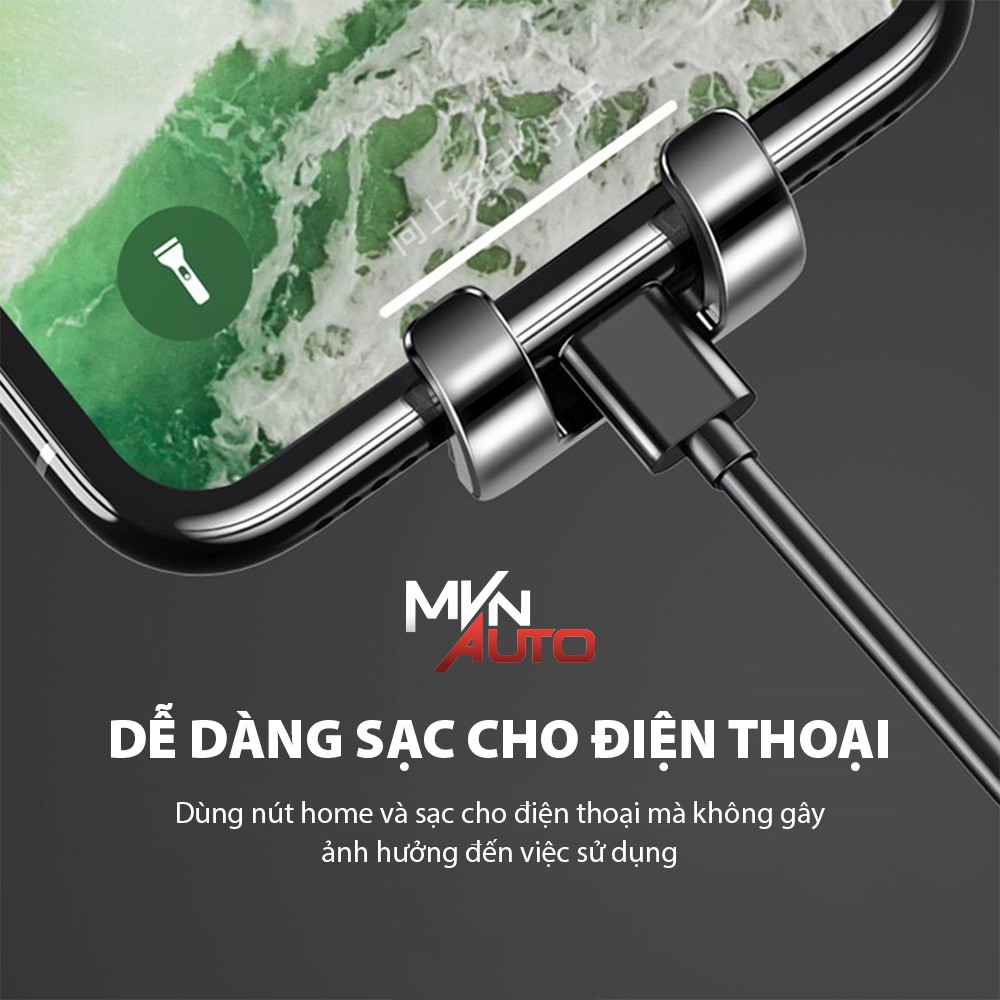 Giá Đỡ Điện Thoại Trên Ô Tô Đa Năng – Màu Bạc -  Mvn Auto