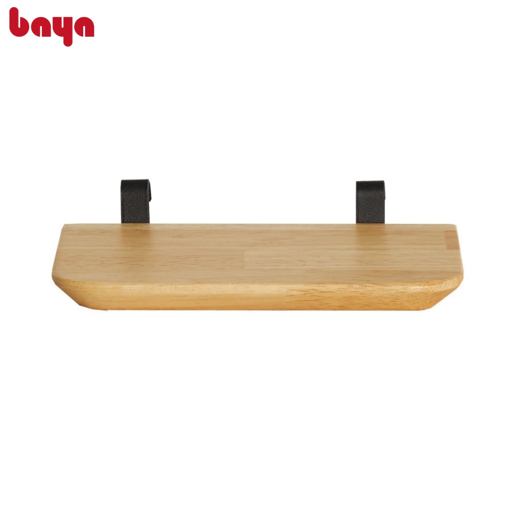 Kệ Trưng Bày BAYA RAVENNA 5227 Gỗ Cao Su Sắt Sơn Tĩnh Điện Màu Gỗ Tự Nhiên Kích Thước D12xW20xH2