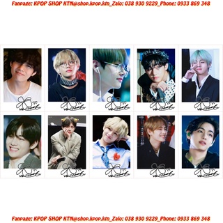 CARD CHỮ KÍ V BTS