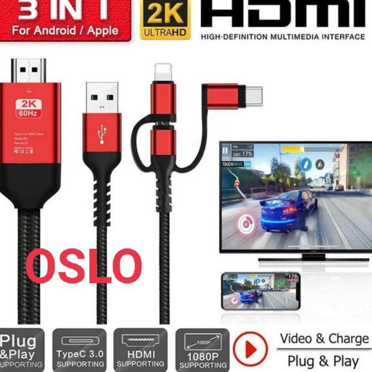 Cáp ChuyểN ĐổI 7VHHE MHL micro Usb Sang HDMI ios Sang TV Và Type C Sang HDTV 01