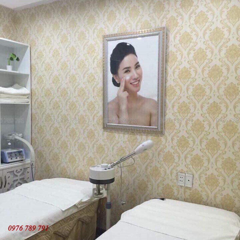 [Lohman]Giấy Dán Tường Hoa Văn Châu Âu Cổ Điển Cao Cấp  Cho Sapa Phòng Khách Phòng Ngủ Lụa Không Keo Khổ 53cm