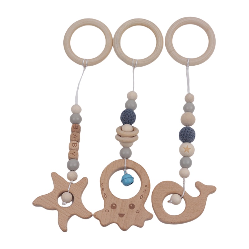 Bộ 3 Mặt Dây Chuyền Hình Tàu Lửa / Xe Lửa / Mắt / Bàn Tay Cho Bé