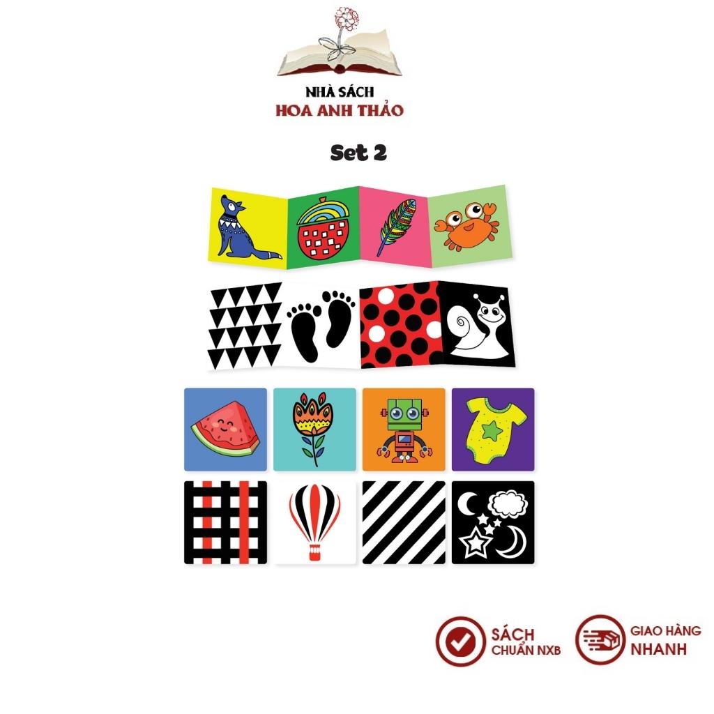 Thẻ học Lalala baby kích thích thị giác cho trẻ