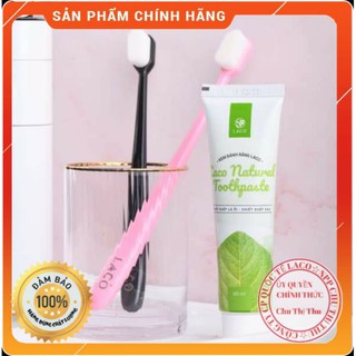Combo kem đánh răng+bàn chải đánh răng laco luxury