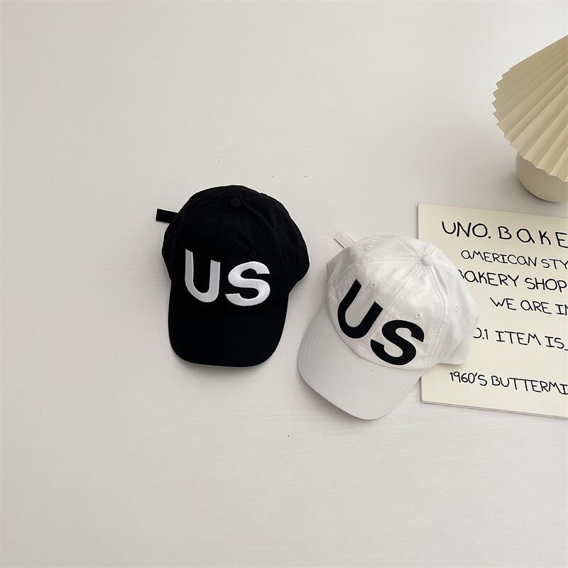Nón Lưỡi Trai Thêu Chữ US Thời Trang Xu Hướng Đi Biển Cho Mẹ Và Bé