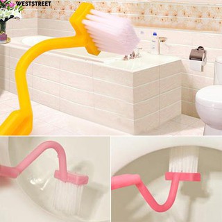Cây cọ rửa bồn cầu hình chữ S tiện dụng