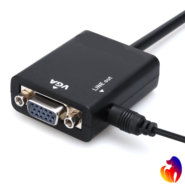 Cáp chuyển đổi 3 trong 1 HDMI sang VGA + Micro HDMI sang HDMI + Mini HDMI sang HDMI Blackhole