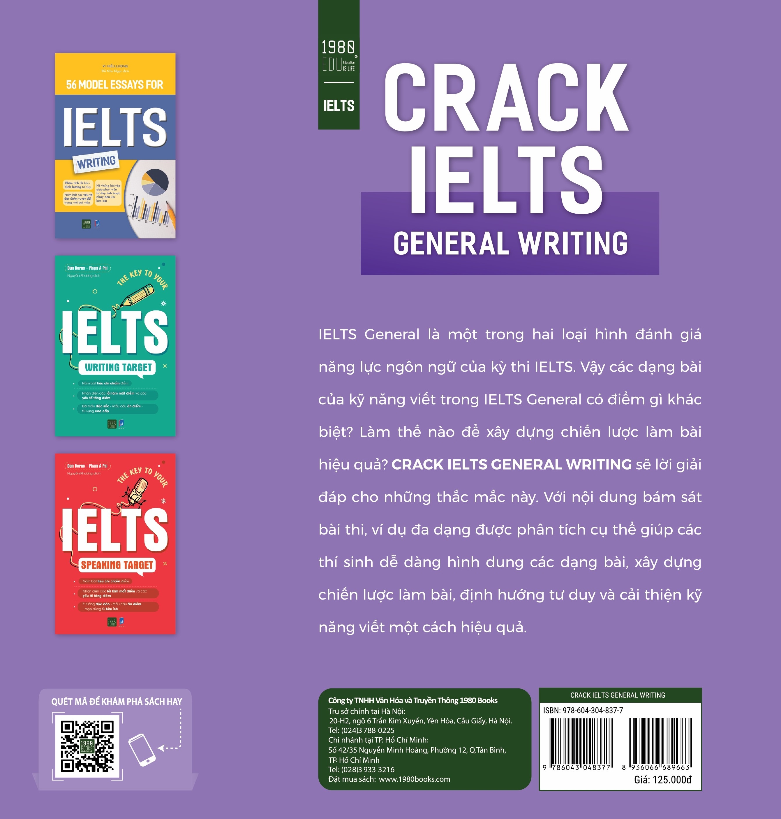 Sách Crack Ielts General Writing