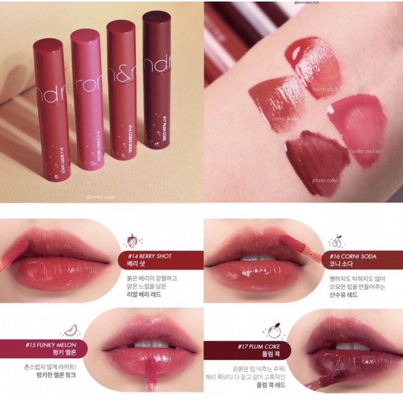 SON TINT LÌ BEST-SELLER ROMAND JUICY LASTING TINT FULL 21