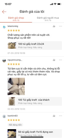 Túi giấy kraft lớn 27x30