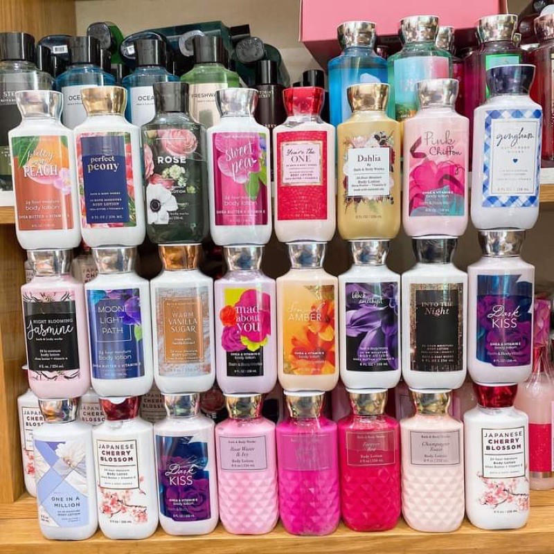 dưỡng thể Bath &amp; body works