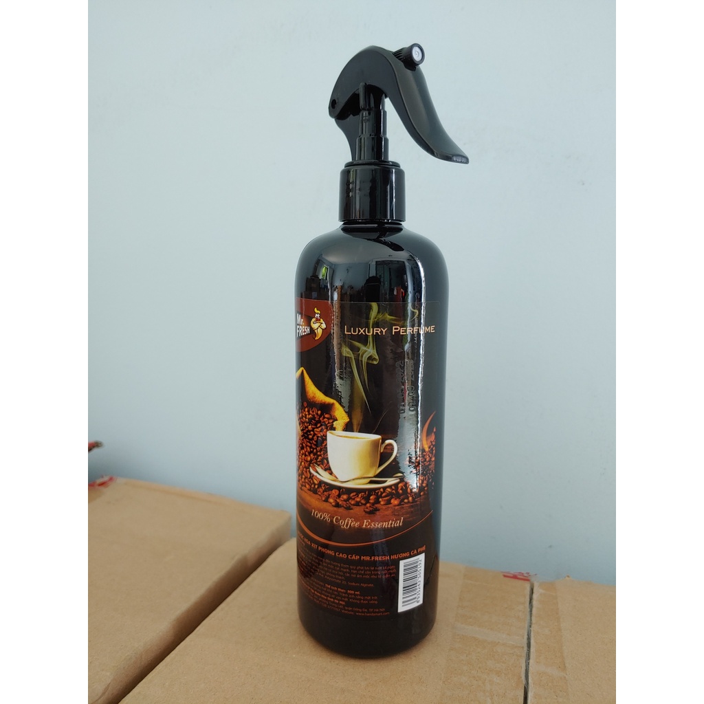 Xịt phòng nước hoa cao cấp Mr.Fresh 500ml - Hương cà phê 100%