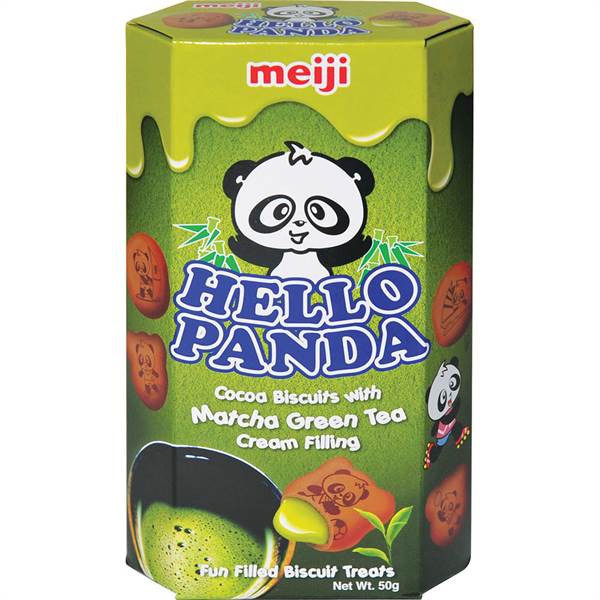 Bánh gấu Meiji 50g nhân kem dâu/ socola/ kem sữa/ double chocolate/ trà xanh
