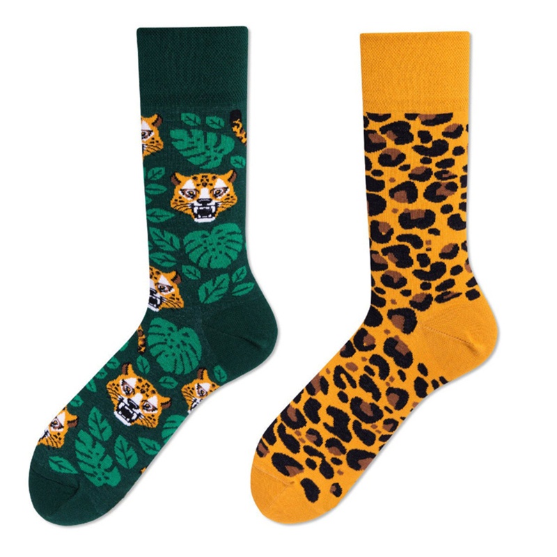 Xiangbao Vớ Trượt Patin In Hình Động Vật Hoạt Hình Vui Nhộn Sáng Tạo Phong Cách Harajuku Cho Nam Và Nữ