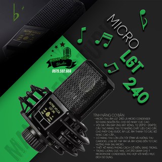 Sound card V8S+ Micro thu âm LGT 240 Cao Cấp  sản phẩm card âm thanh nâng cấp, thêm mic thu âm cao cấp