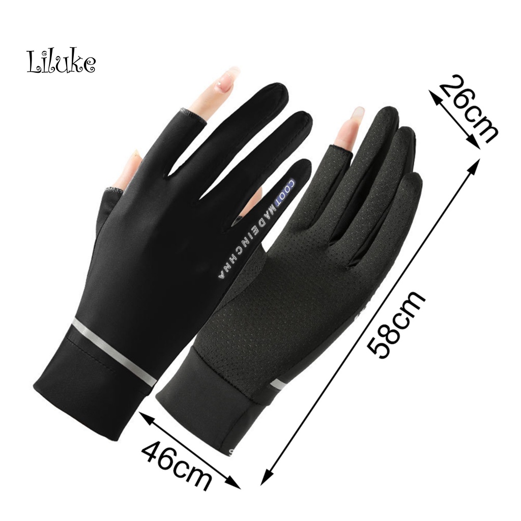 Đôi Găng Tay Mùa Hè Co Giãn Tốt Màu Sắc Xinh Xắn