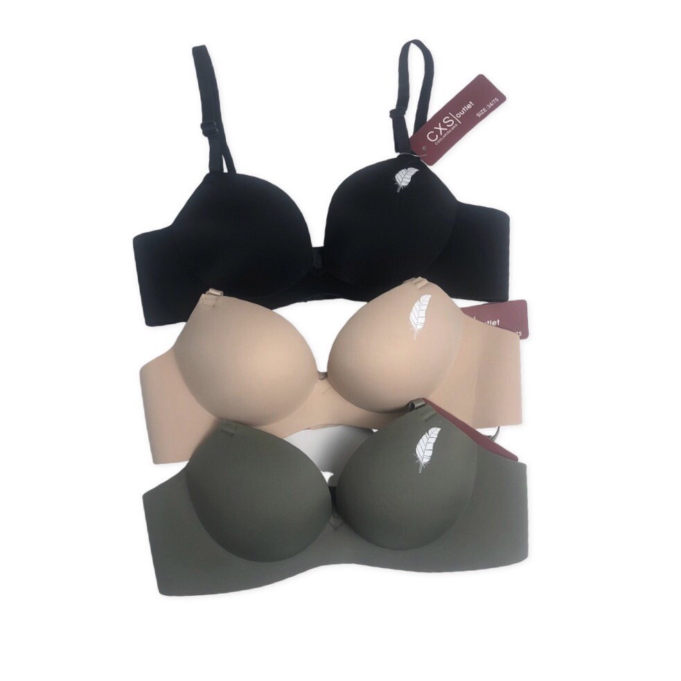 Áo Ngực Nữ Su Đúc Không Gọng, Thiết Kế Bàn Tay Nâng Ngực Tạo Khe Cực Đẹp Hieu Store24h - A01