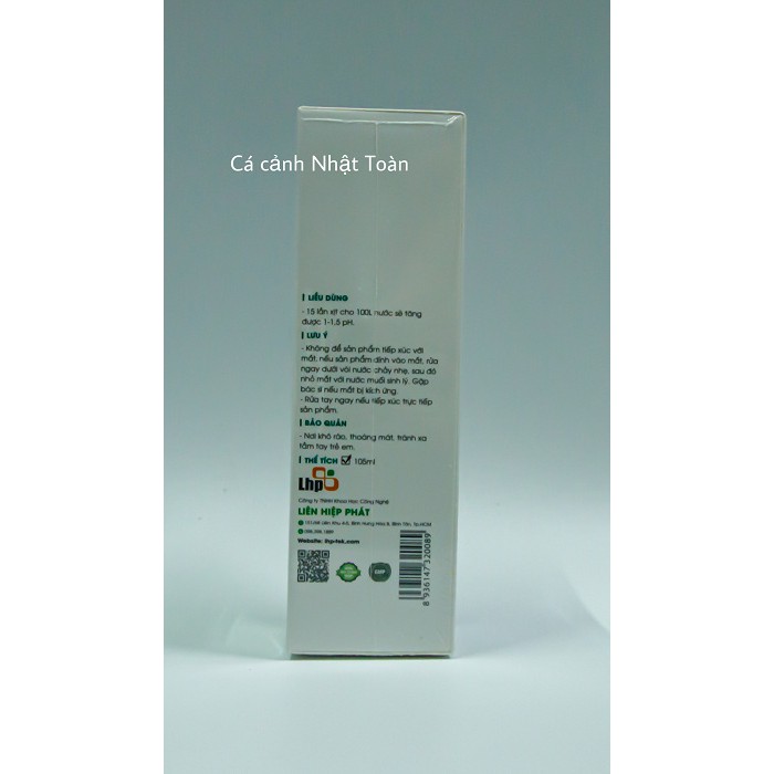 MEN VI SINH TĂNG PH + KOIKA CHO CÁ 100ML