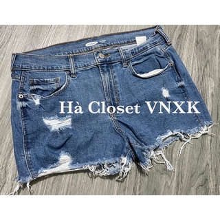 Quần Short Jean Nữ Old N@vì