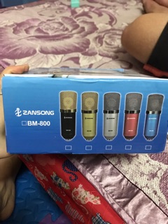 Bộ mic hát live tream bm900