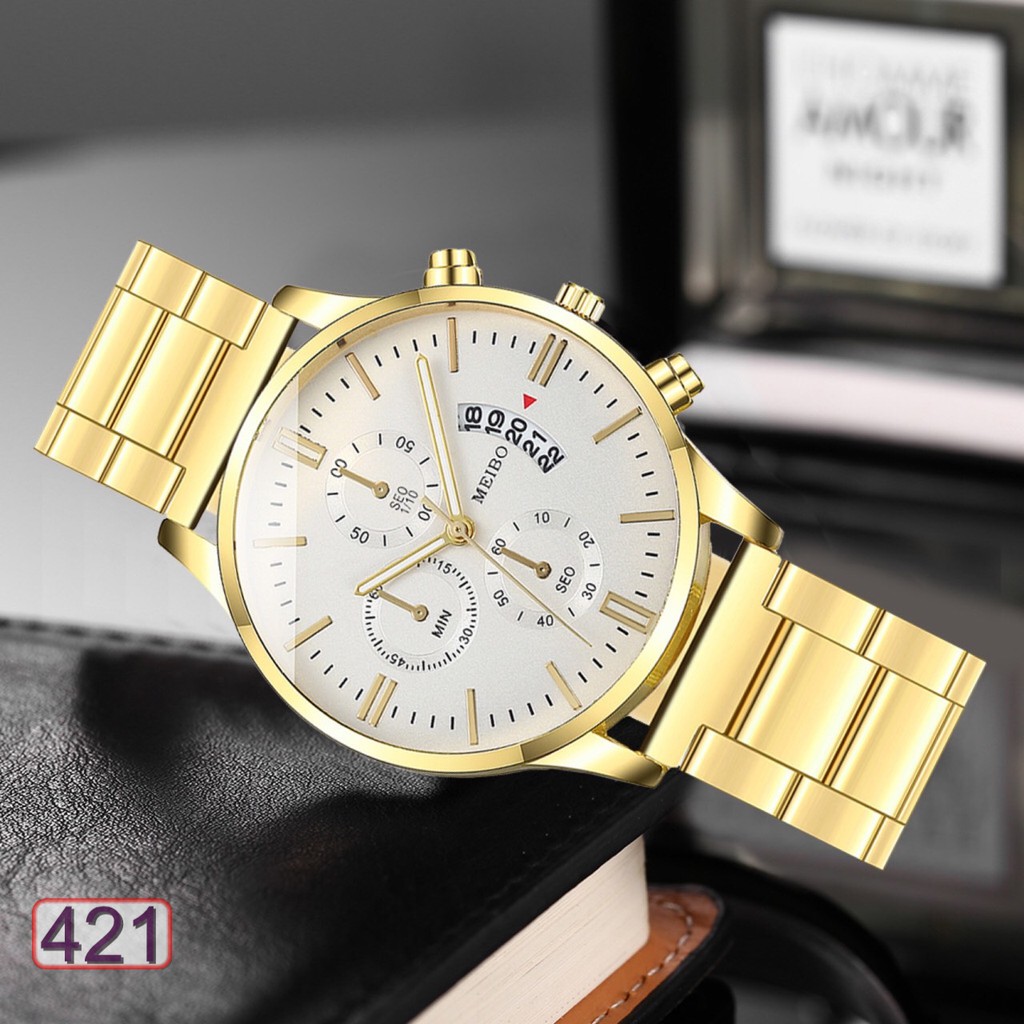[Mã FAMARAL2 giảm 10K đơn 50K]ĐỒNG HỒ NAM MODIYA 421 DÂY KIM LOẠI THỜI TRANG CỰC ĐẸP | BigBuy360 - bigbuy360.vn