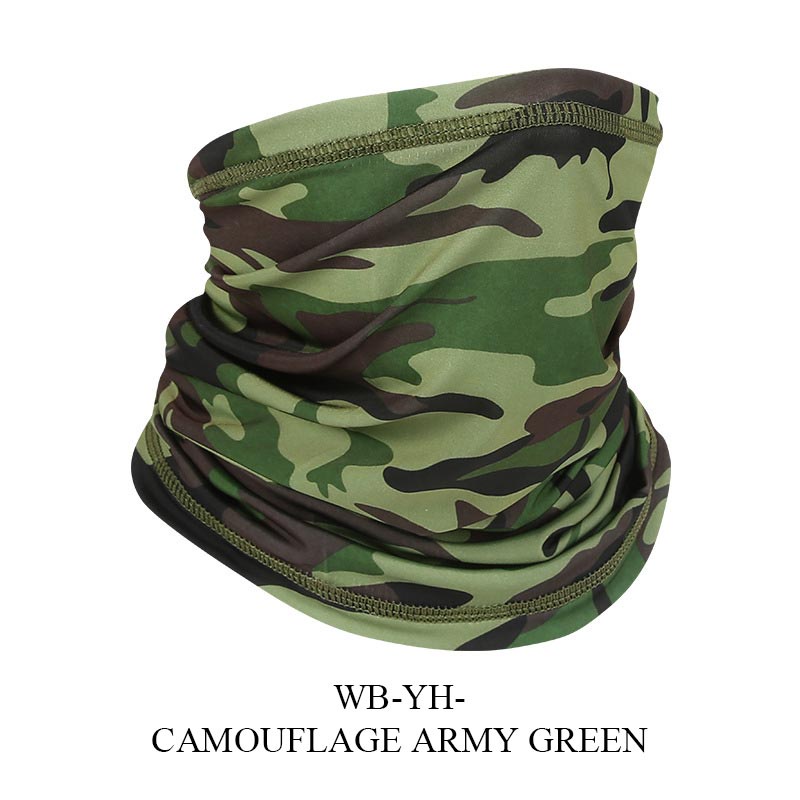 Khẩu Trang Dạng Ống In Họa Tiết Độc Đáo Cho Các Hoạt Động Ngoài Trời