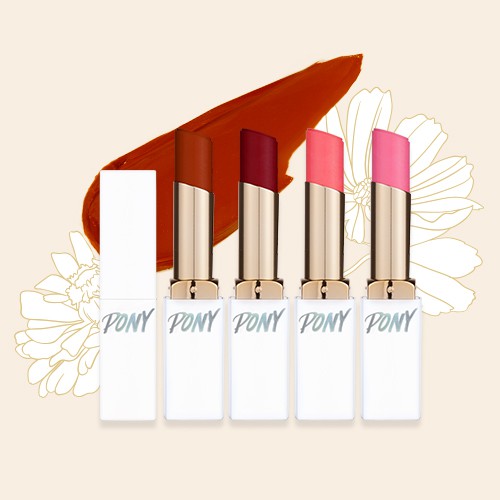 [Pony effect] Son Lì Dạng Thỏi Pony Blossom Lip Color